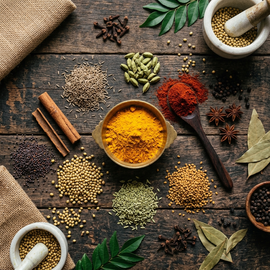 Premium Indian spices from Aura Spices